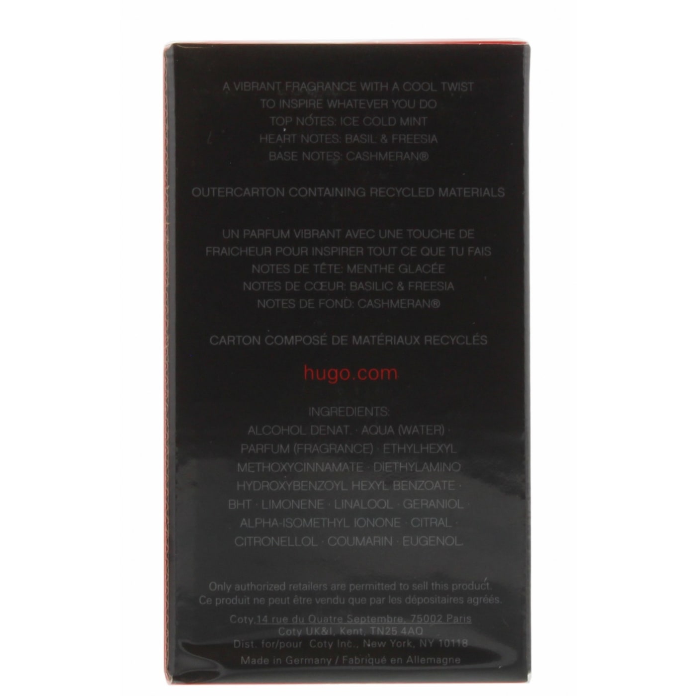 HUGO BOSS JUST DIFFERENT 40ML EDT SPRAY