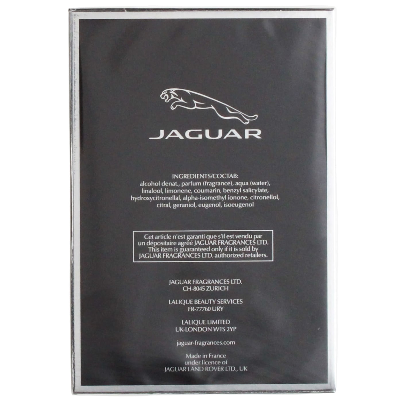 JAGUAR BLACK 100ML EDT SPRAY