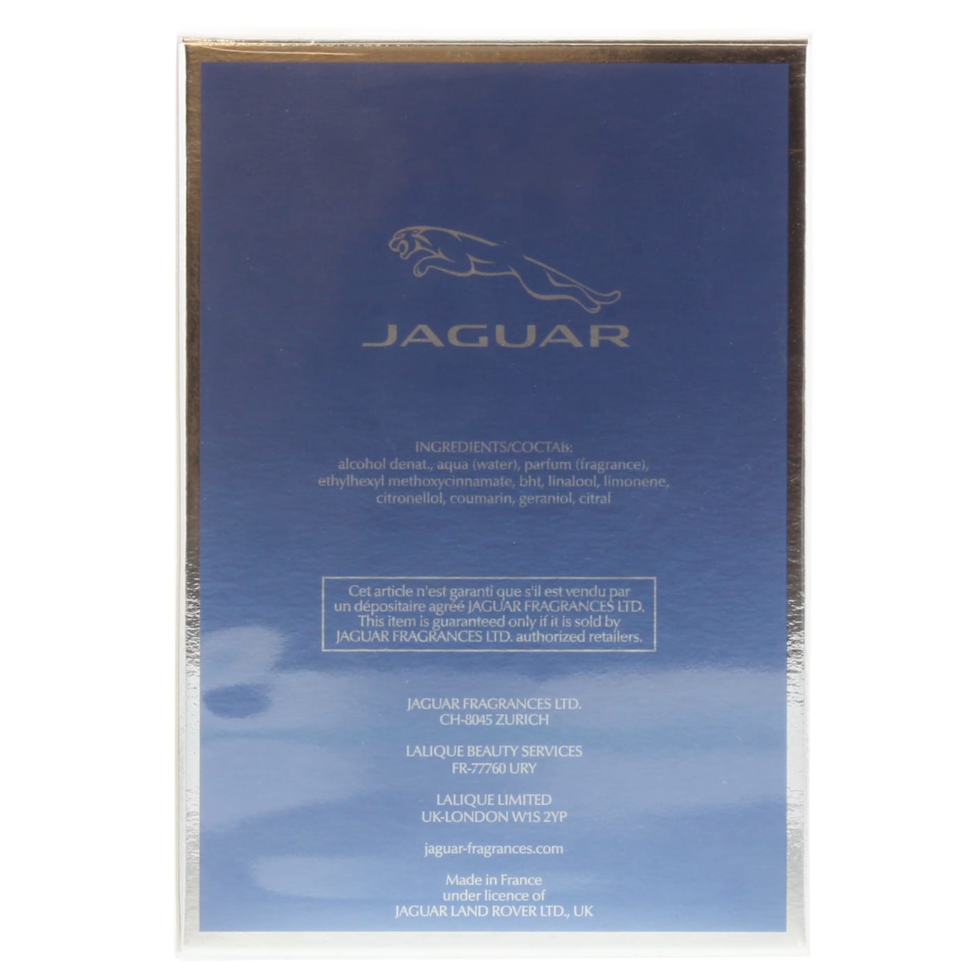 JAGUAR BLUE 100ML EDT SPRAY