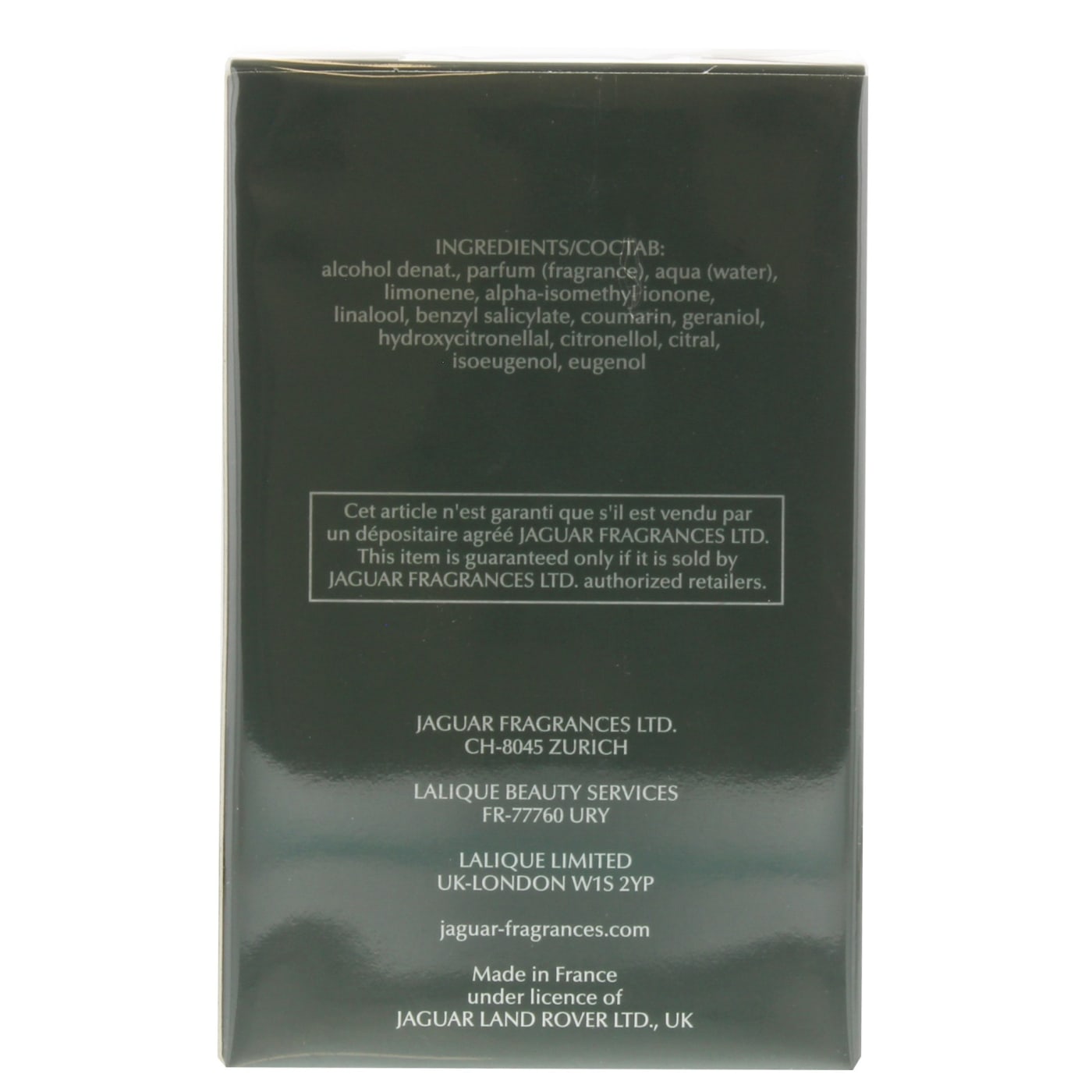 JAGUAR FOR MEN 100ML EDT SPRAY