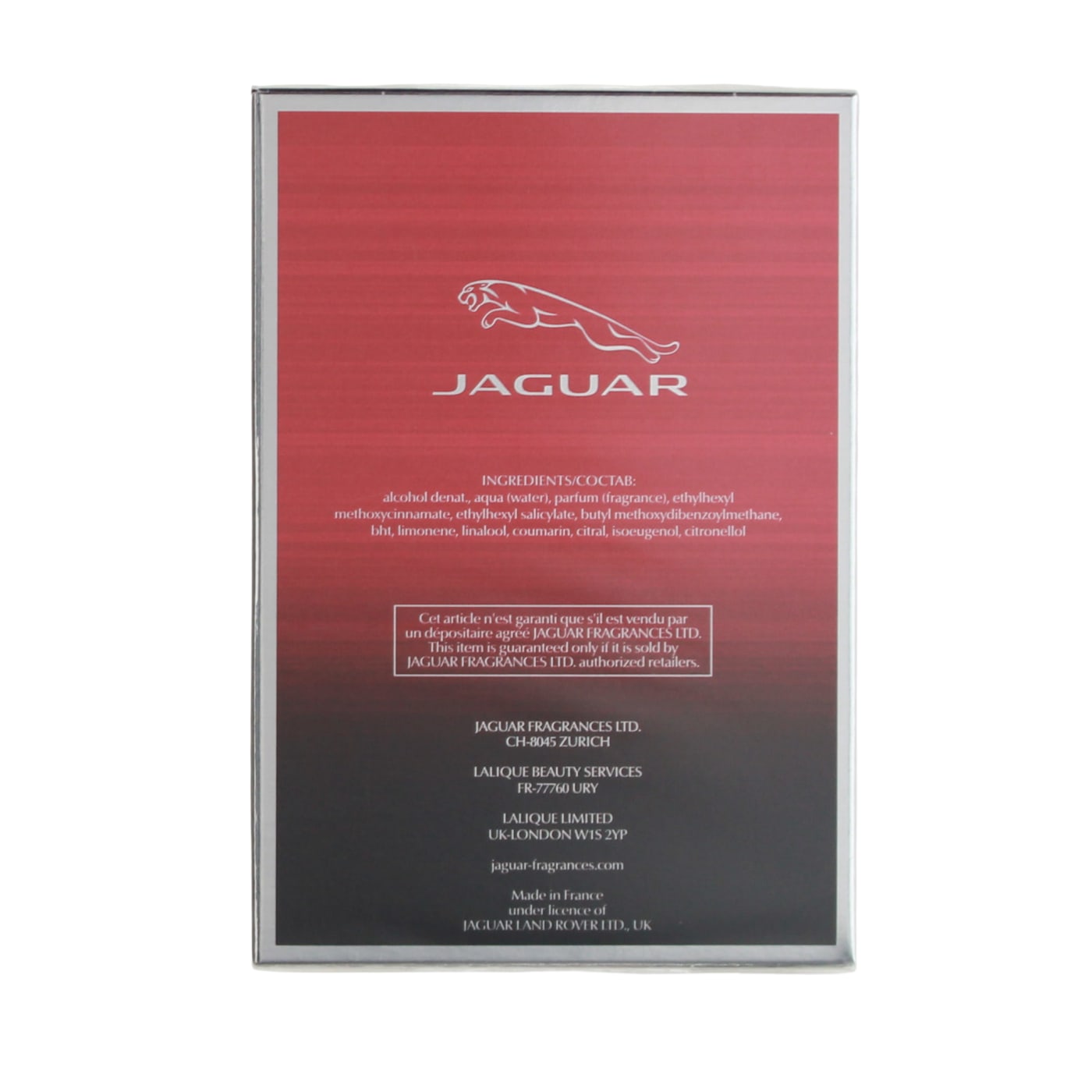 JAGUAR RED 100ML EDT SPRAY