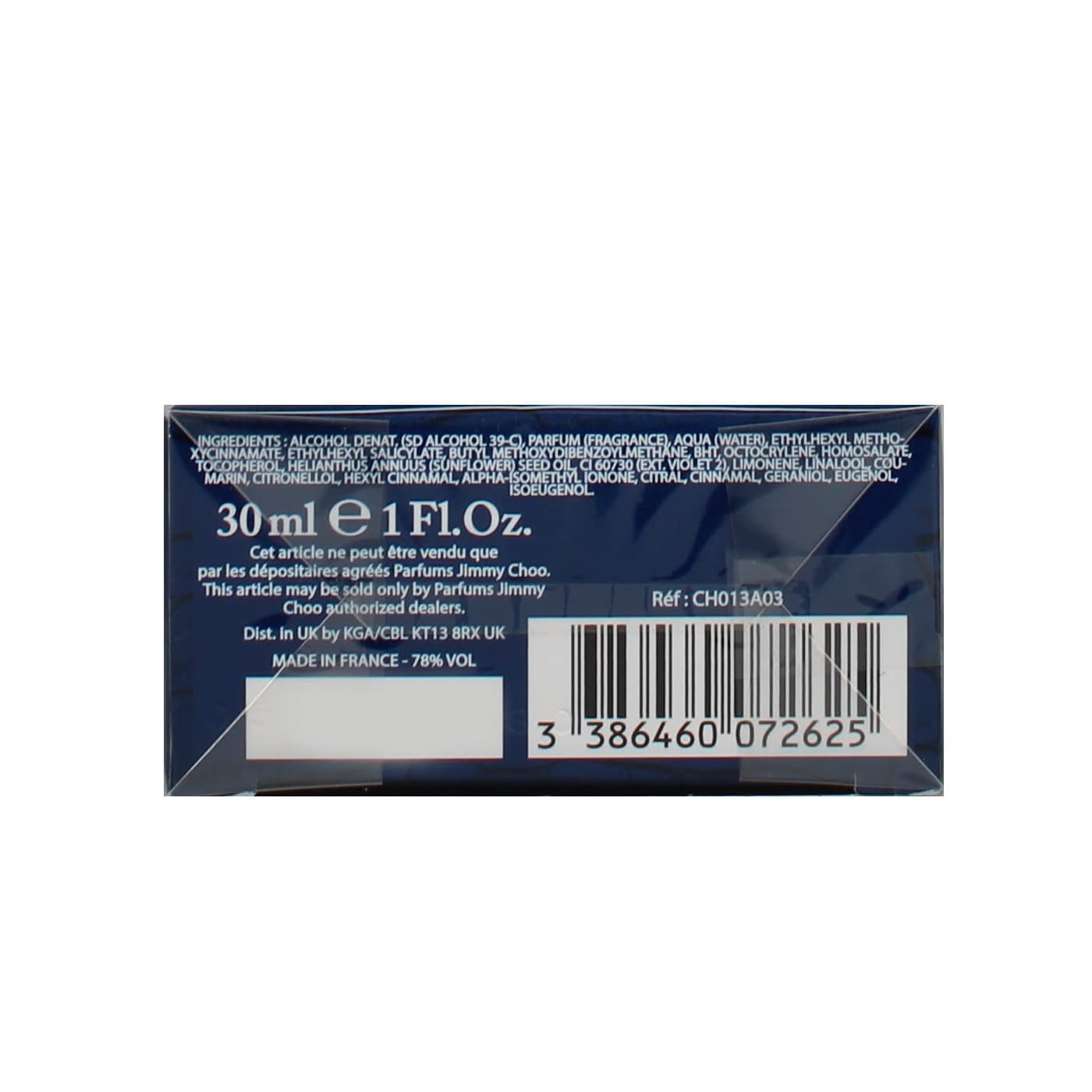 JIMMY CHOO MAN BLUE 30ML EDT SPRAY