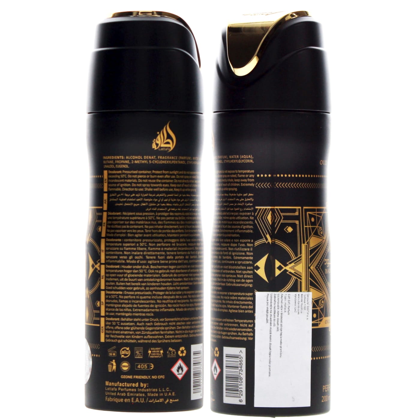 LATTAFA 200ML DEO BADEE AL OUD 11/29