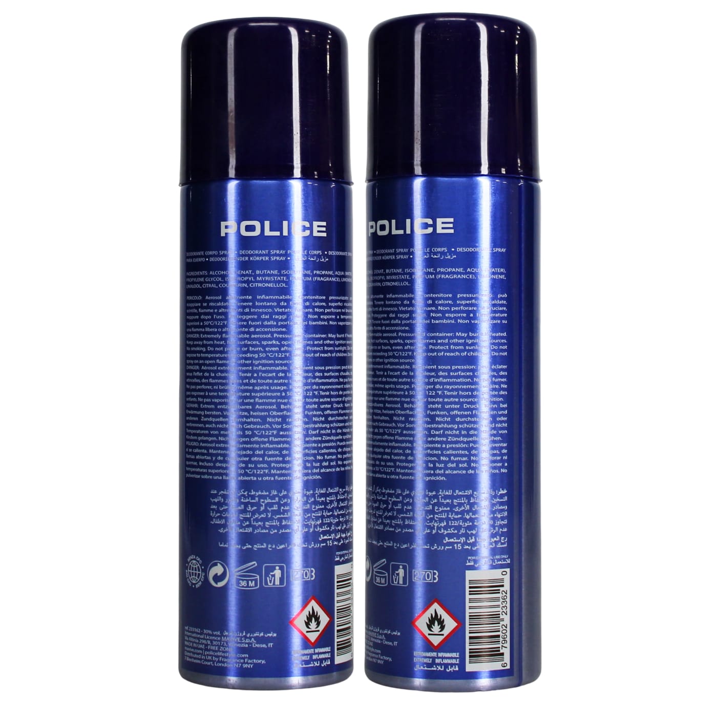 Police 200ml Deodorant Spray Frozen