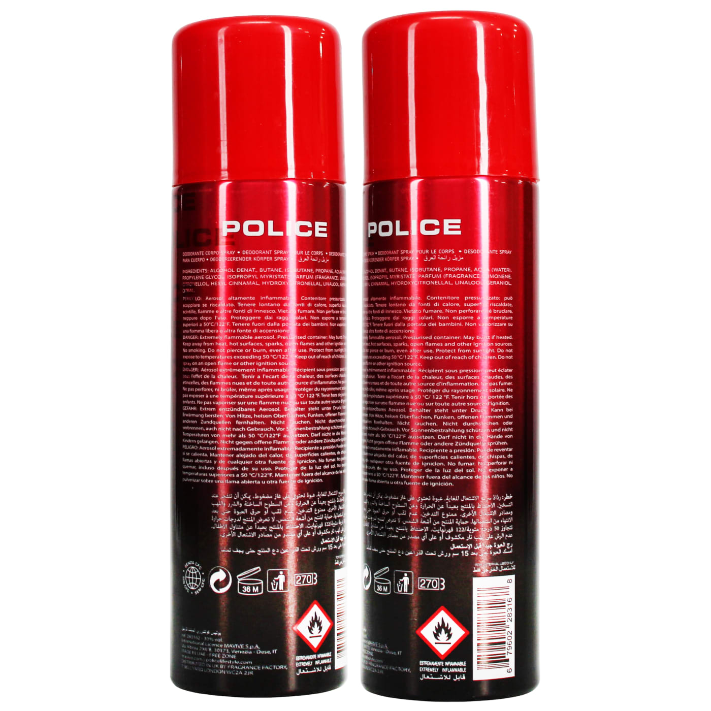 Police 200ml Deodorant Spray Instinct