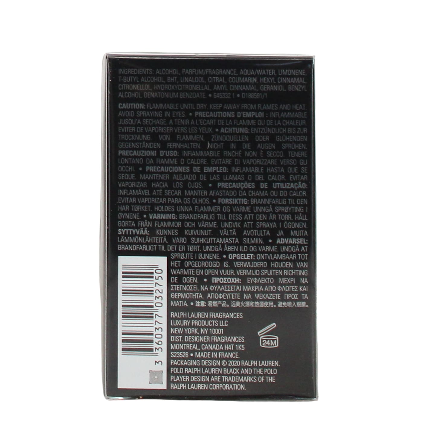 Ralph Lauren Polo Black 75ml EDT Spray