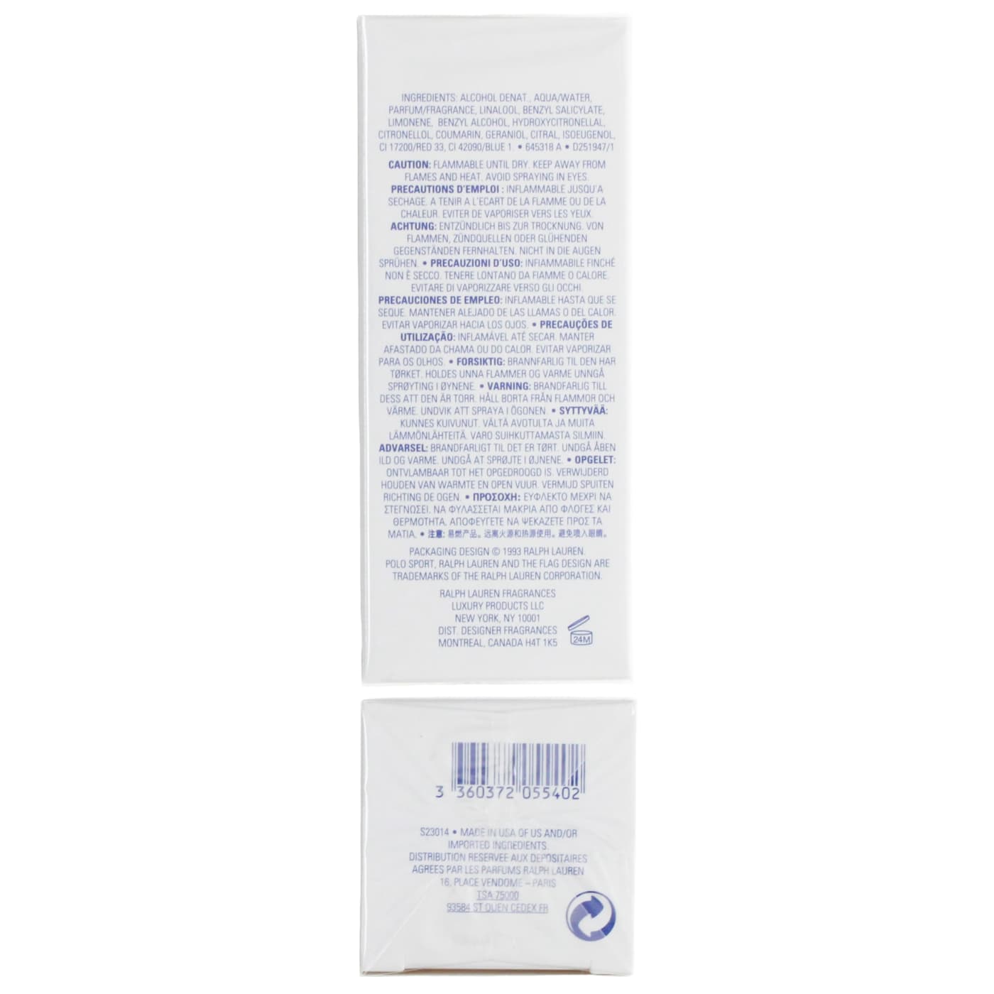 RALPH LAUREN POLO 125ML EDT SPRAY