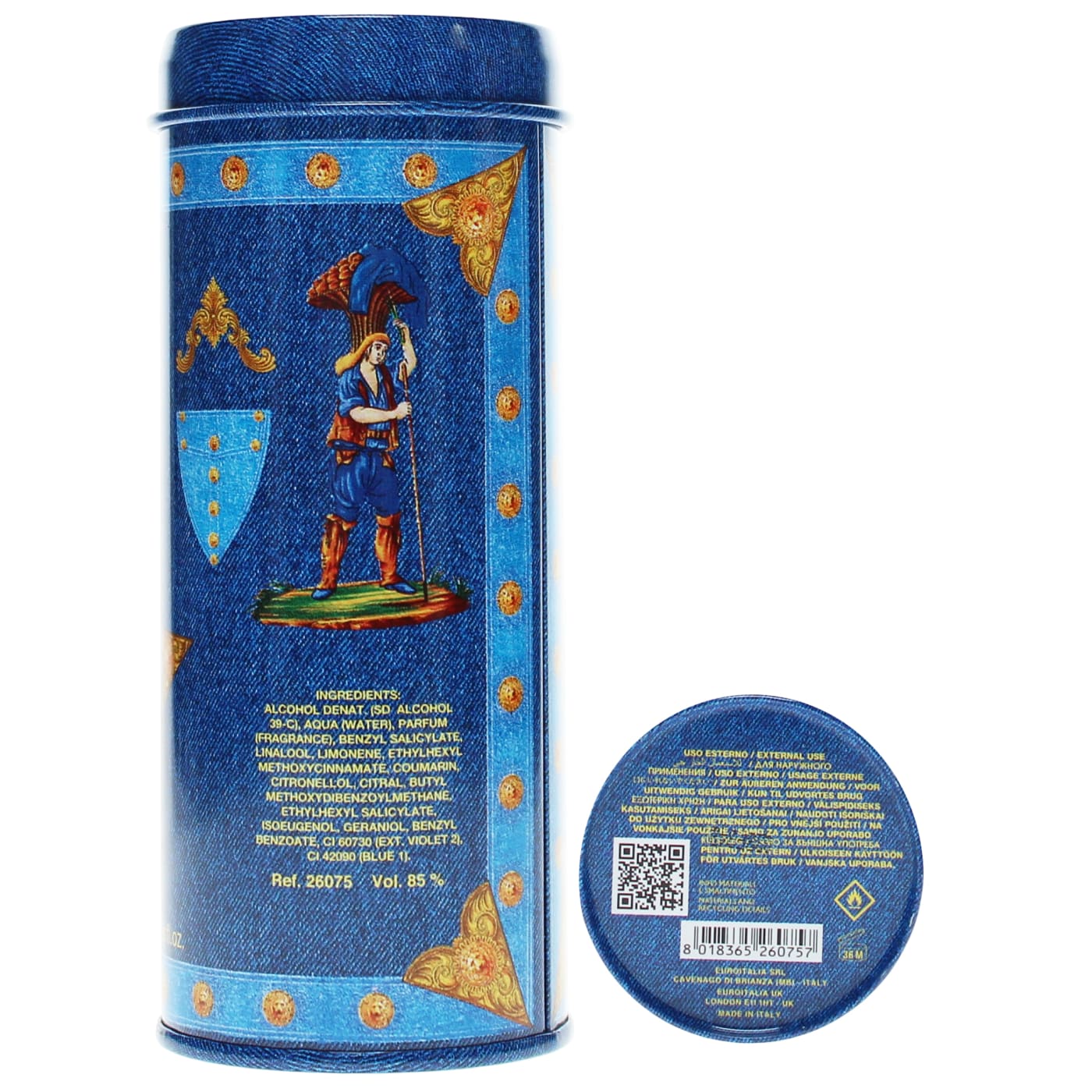 VERSACE BLUE JEANS 75ML EDT SPRAY