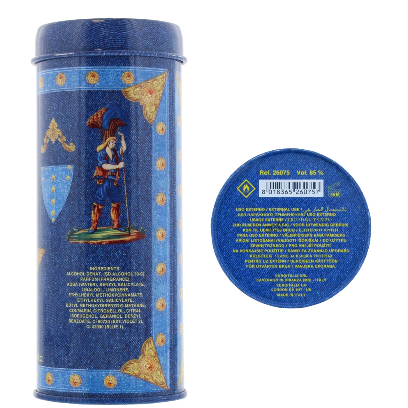 VERSACE BLUE JEANS 75ML EDT SPRAY