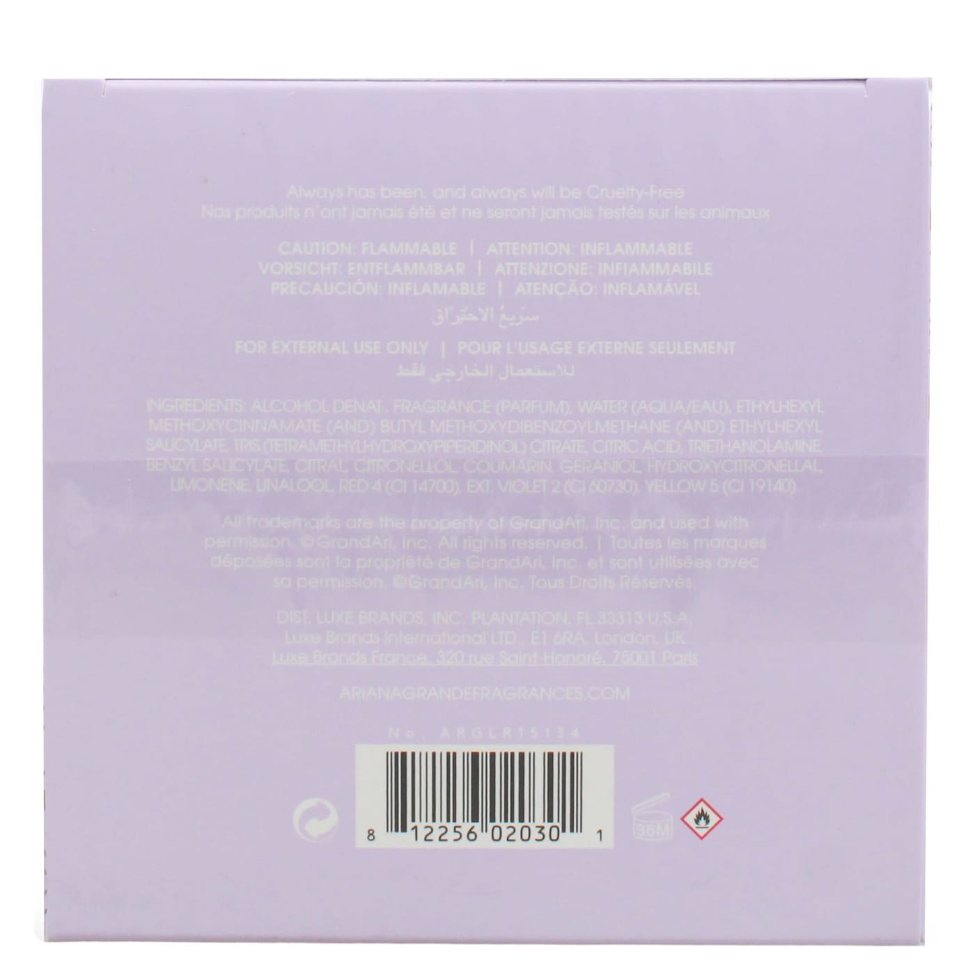 ARIANA GRANDE ARI 100ML EDP