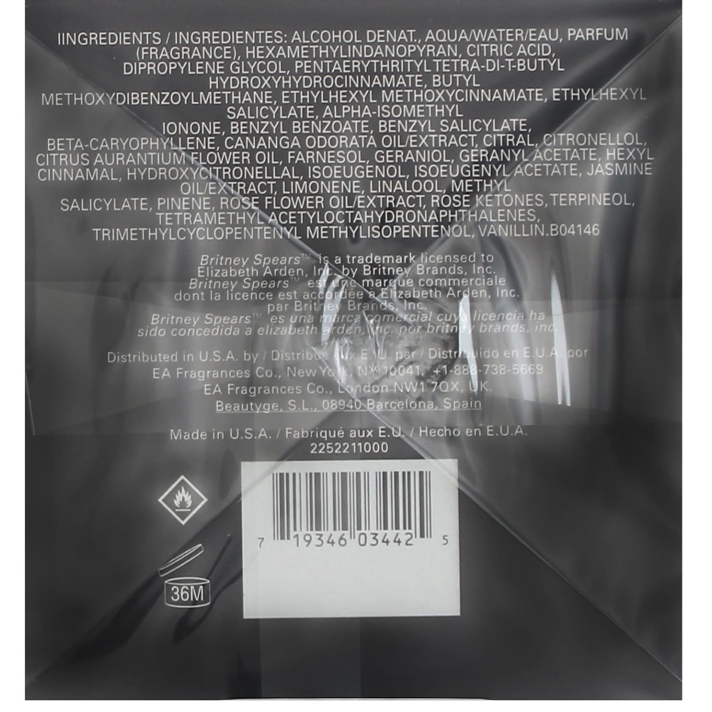 BRITNEY SPEARS CURIOUS 100ML EDP SPRAY