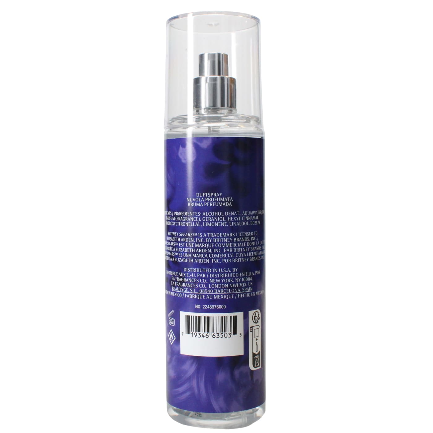 BRITNEY SPEARS MIDNIGHT 236ML F/MIST