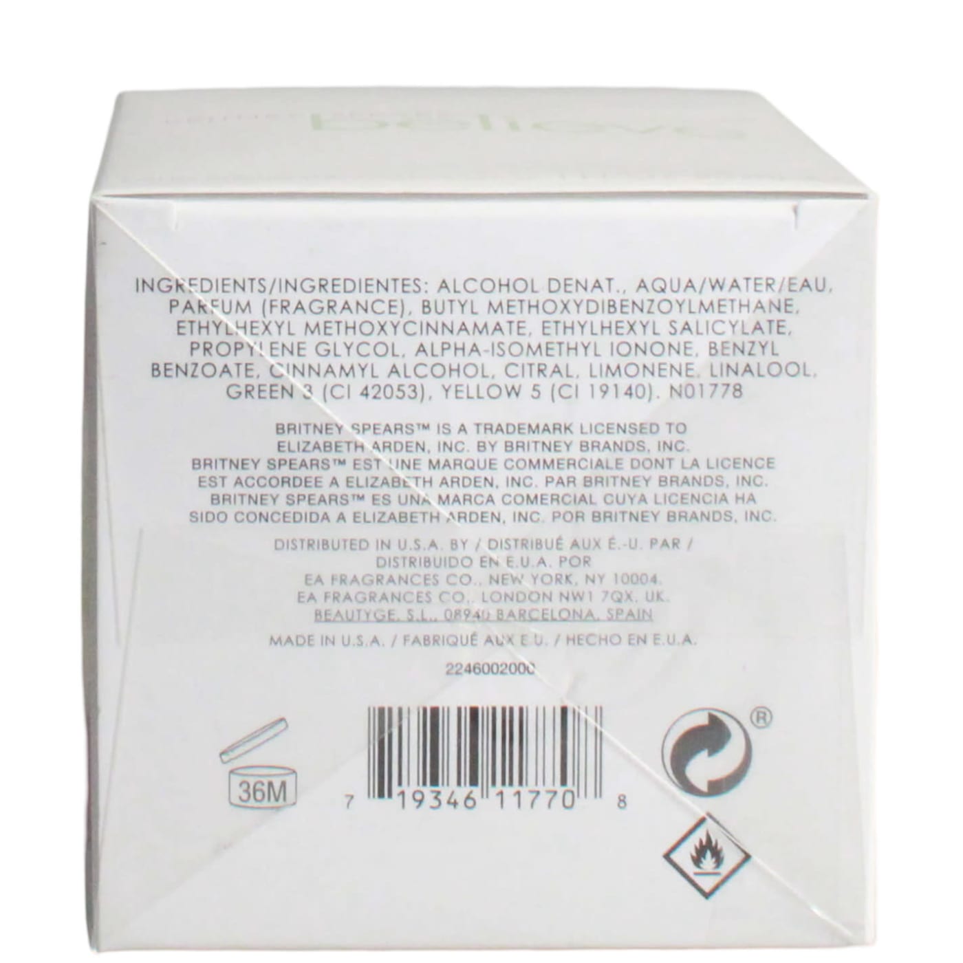Britney Spears Believe 30ml EDP Spray