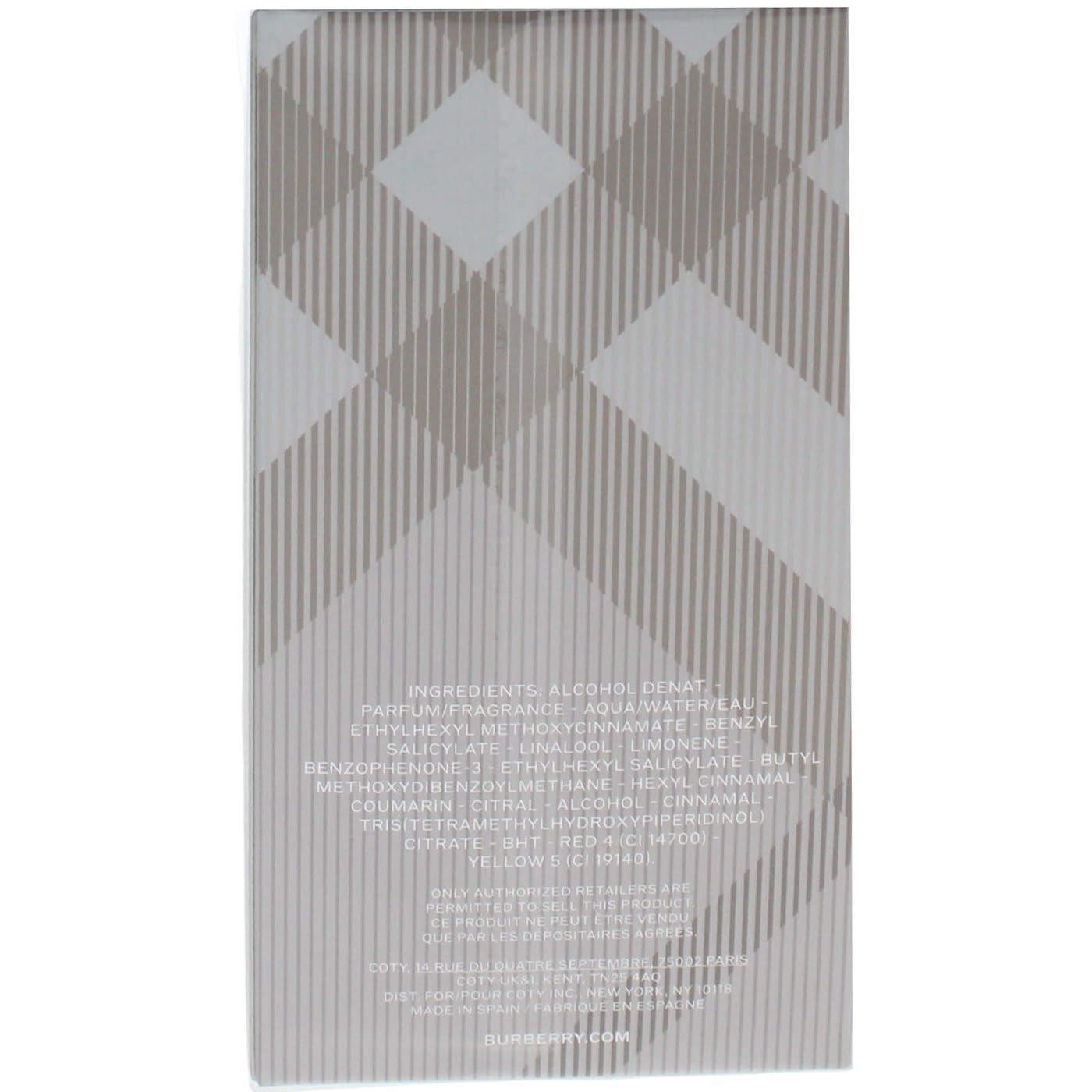 BURBERRY BRIT 50ML EDT SPRY NEW PK