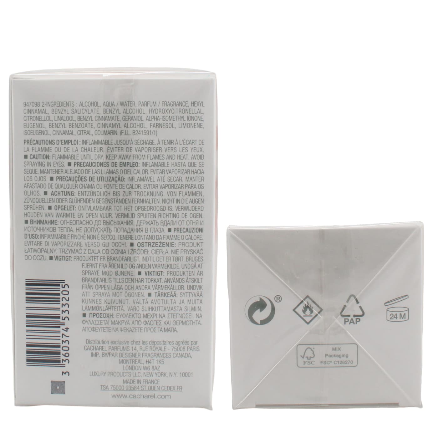 CACHAREL ANAIS ANAIS 100ML EDT SPRAY