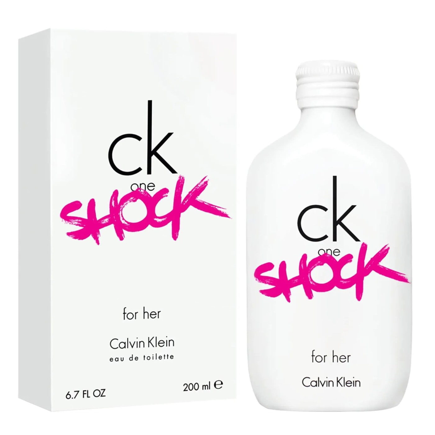 CALVIN KLEIN ONE SHOCK FOR HER 200ML EDT SPRAY