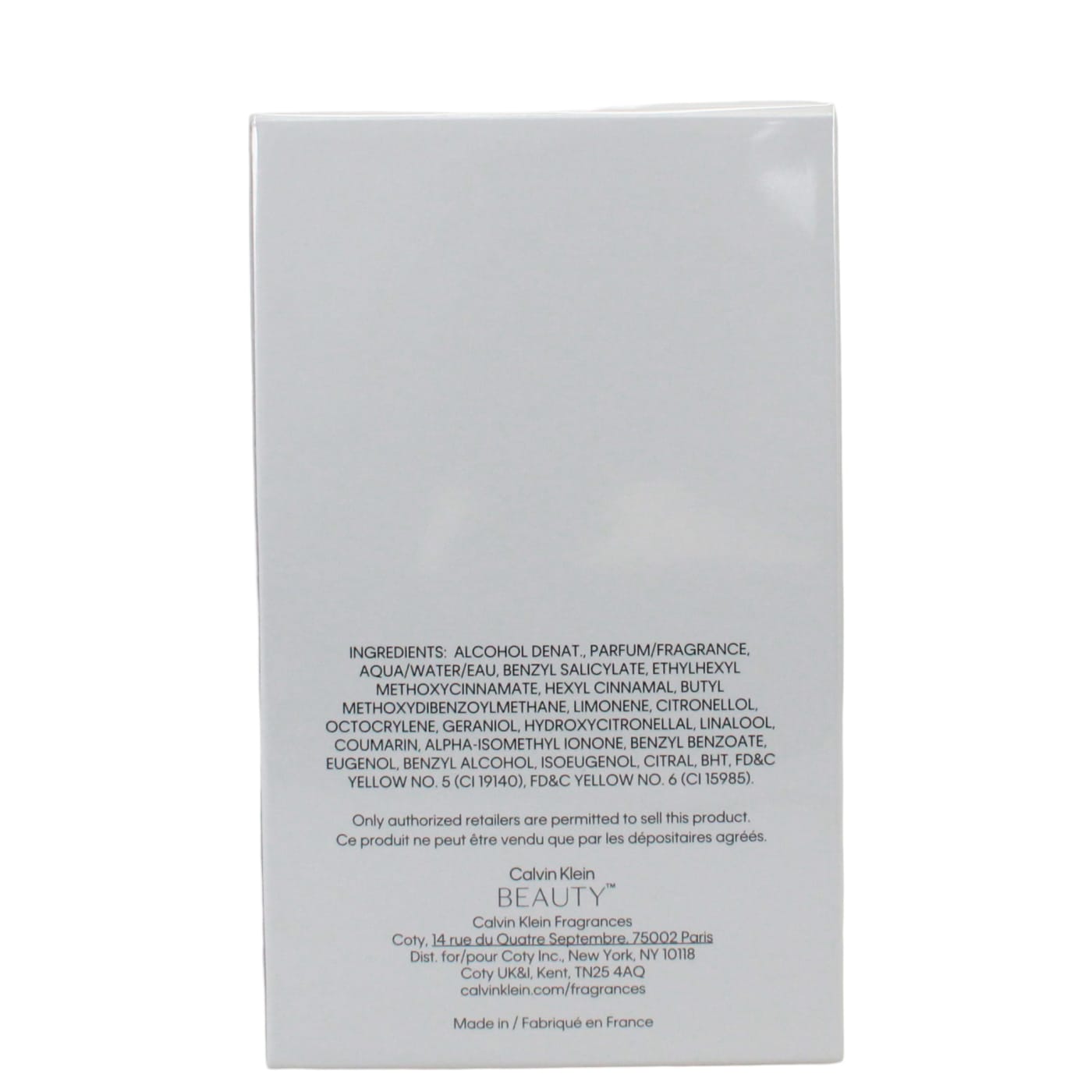 CK BEAUTY 100ML EDP SPRAY