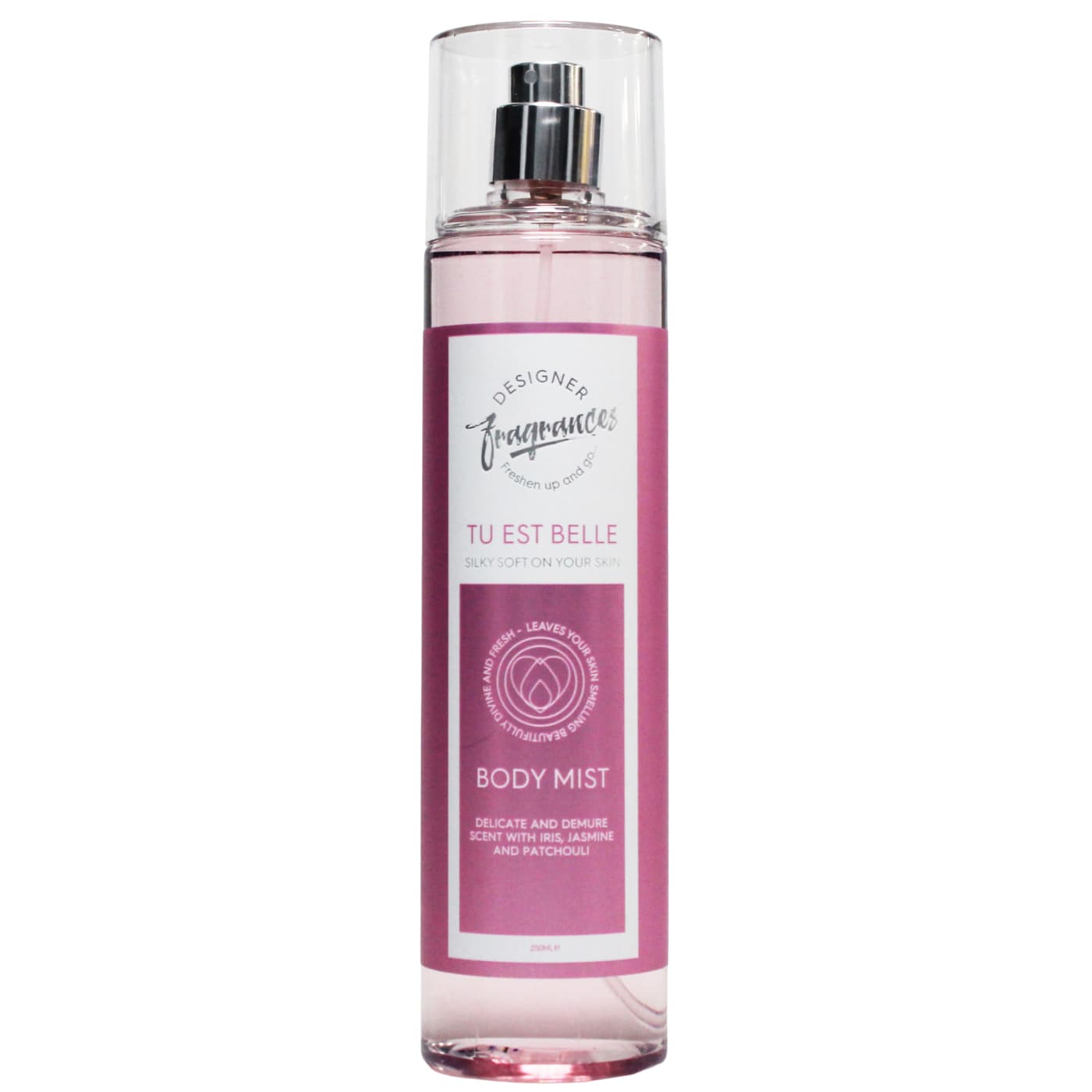 DESIGNER FRAGRANCES 250ML FRAGRANCE MIST TU ES BELLE