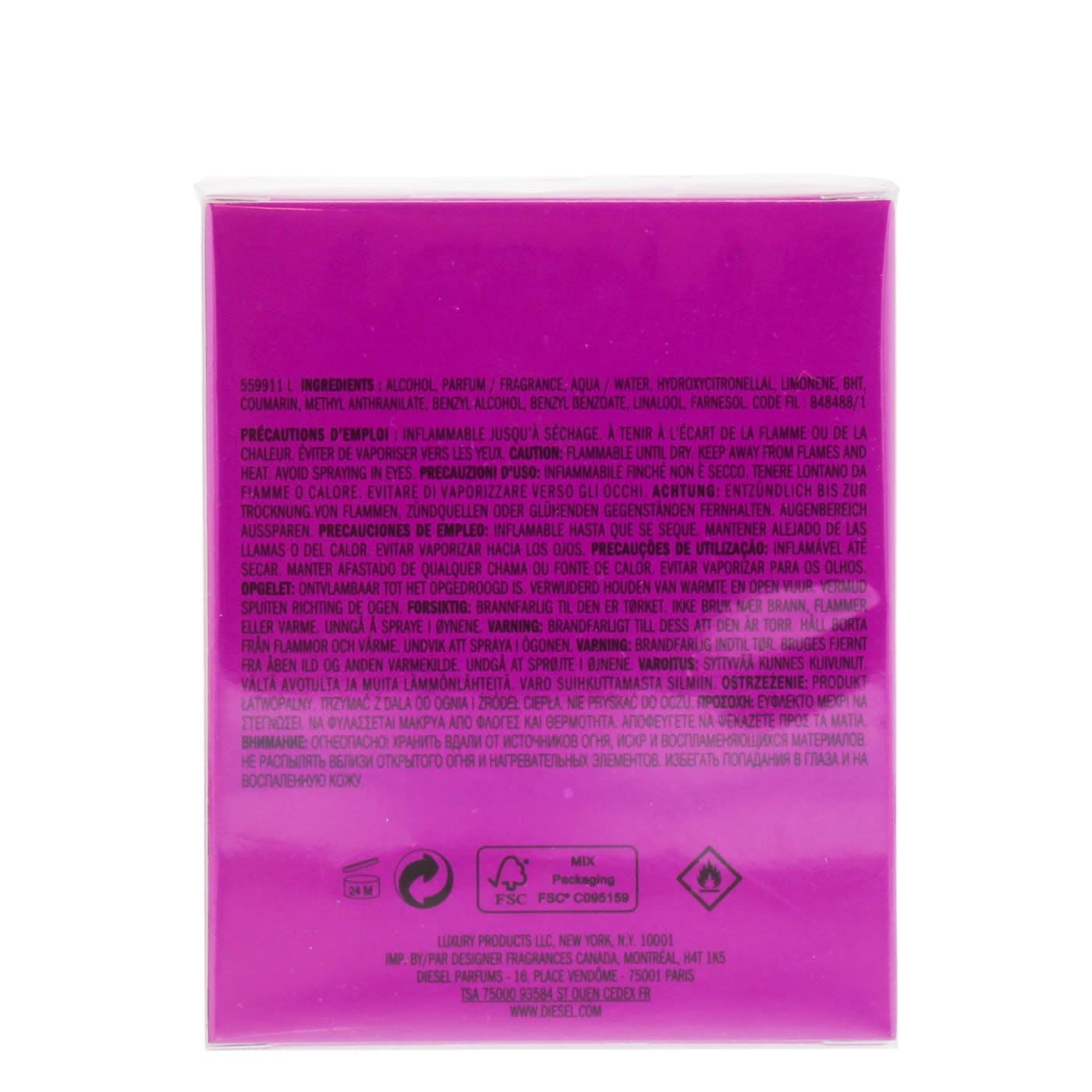 DIESEL LOVERDOSE 50ML EDP SPRAY