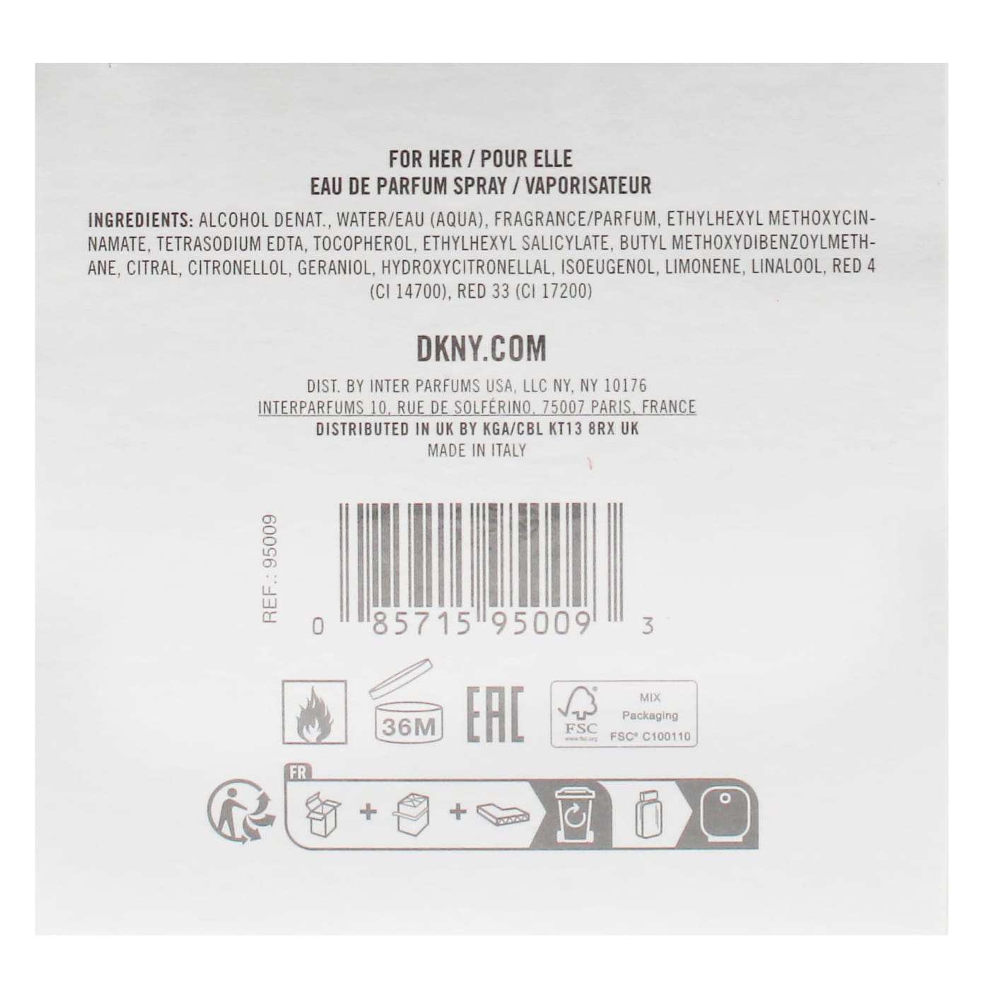 DKNY Be Delicious 50ml EDP Spray Fresh Blossom