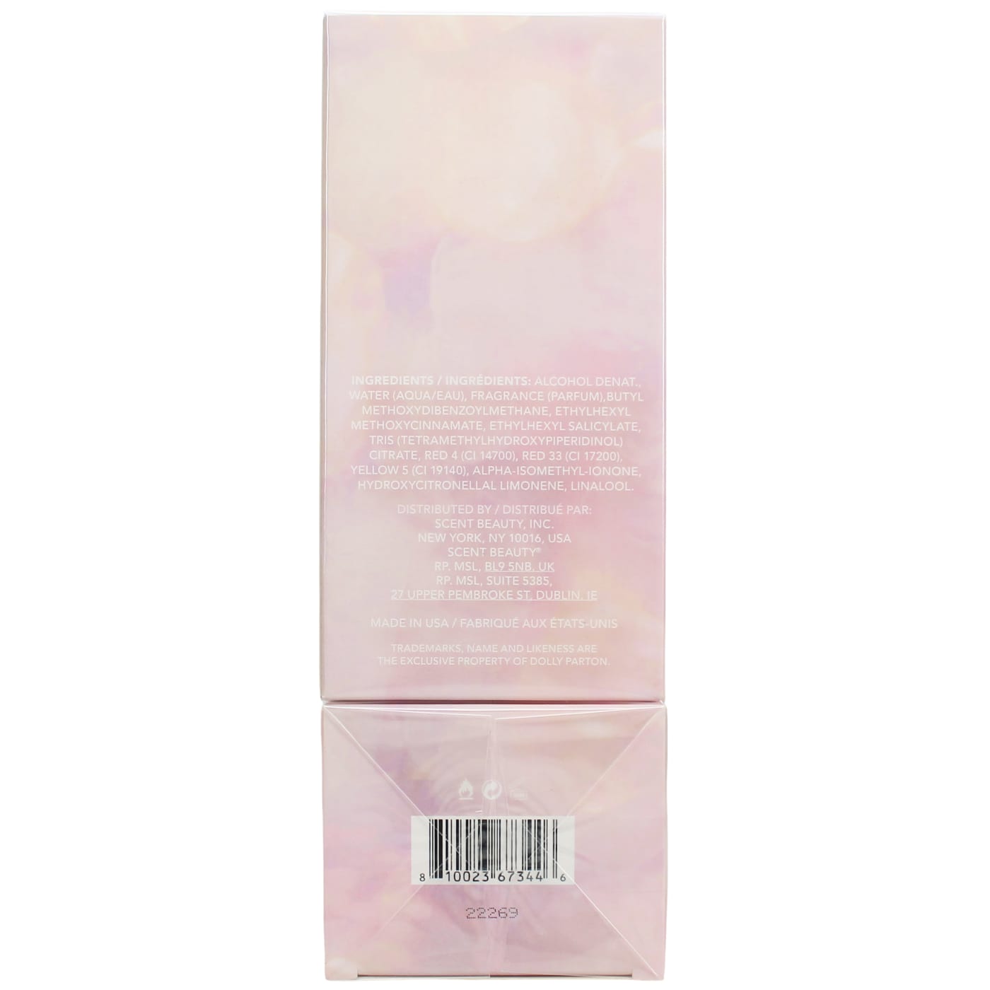 Dolly Scent From Above 100ml EDT Spray