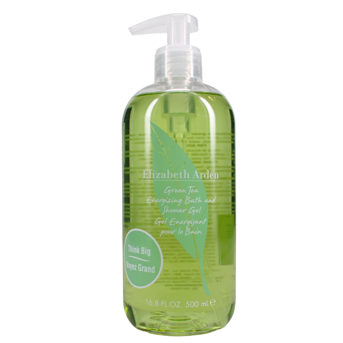 ELIZABETH ARDEN GREEN TEA 500ML BATH & SHOWER GEL PUMP
