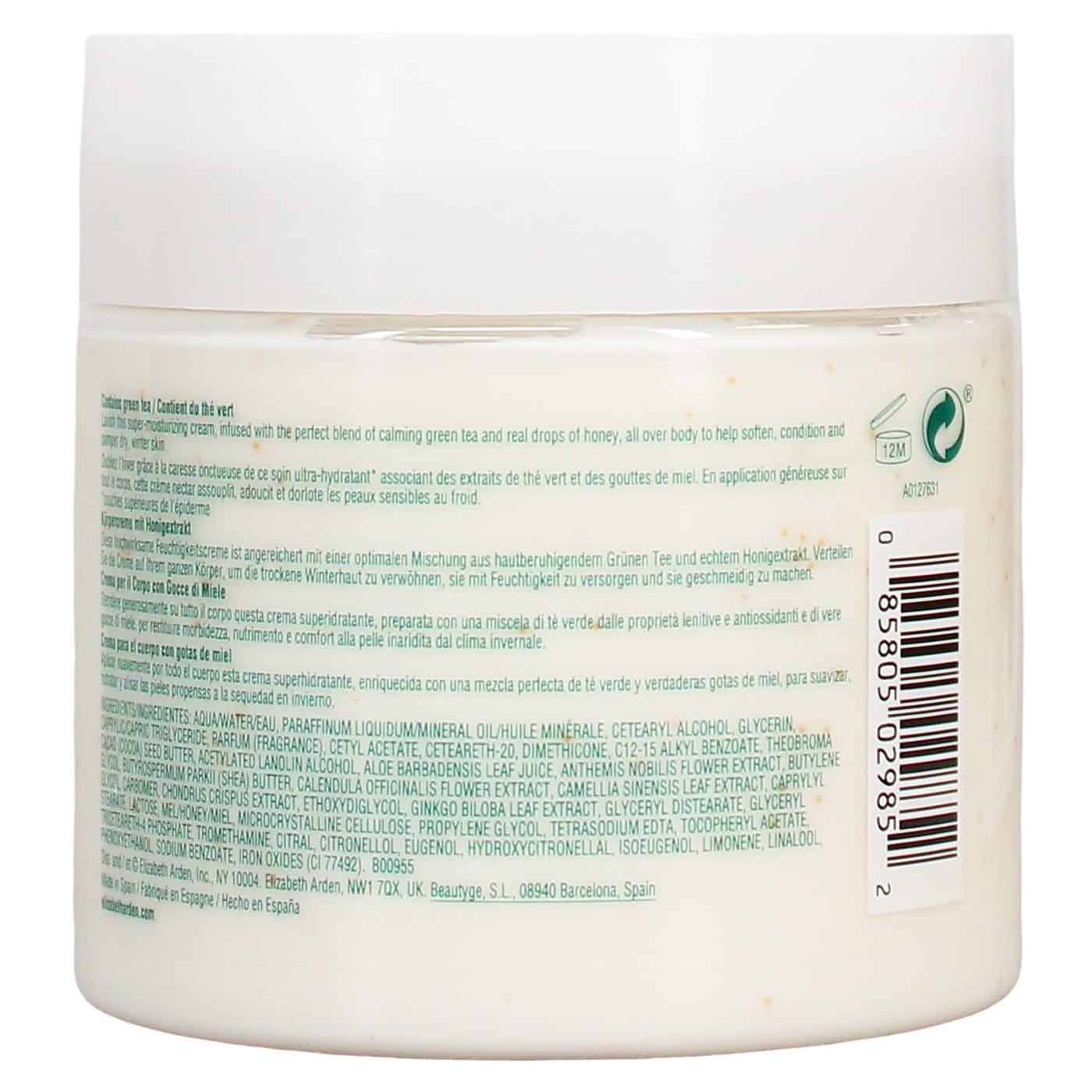 ELIZABETH ARDEN GREEN TEA HONEY DROPS 400ML BODY CREAM