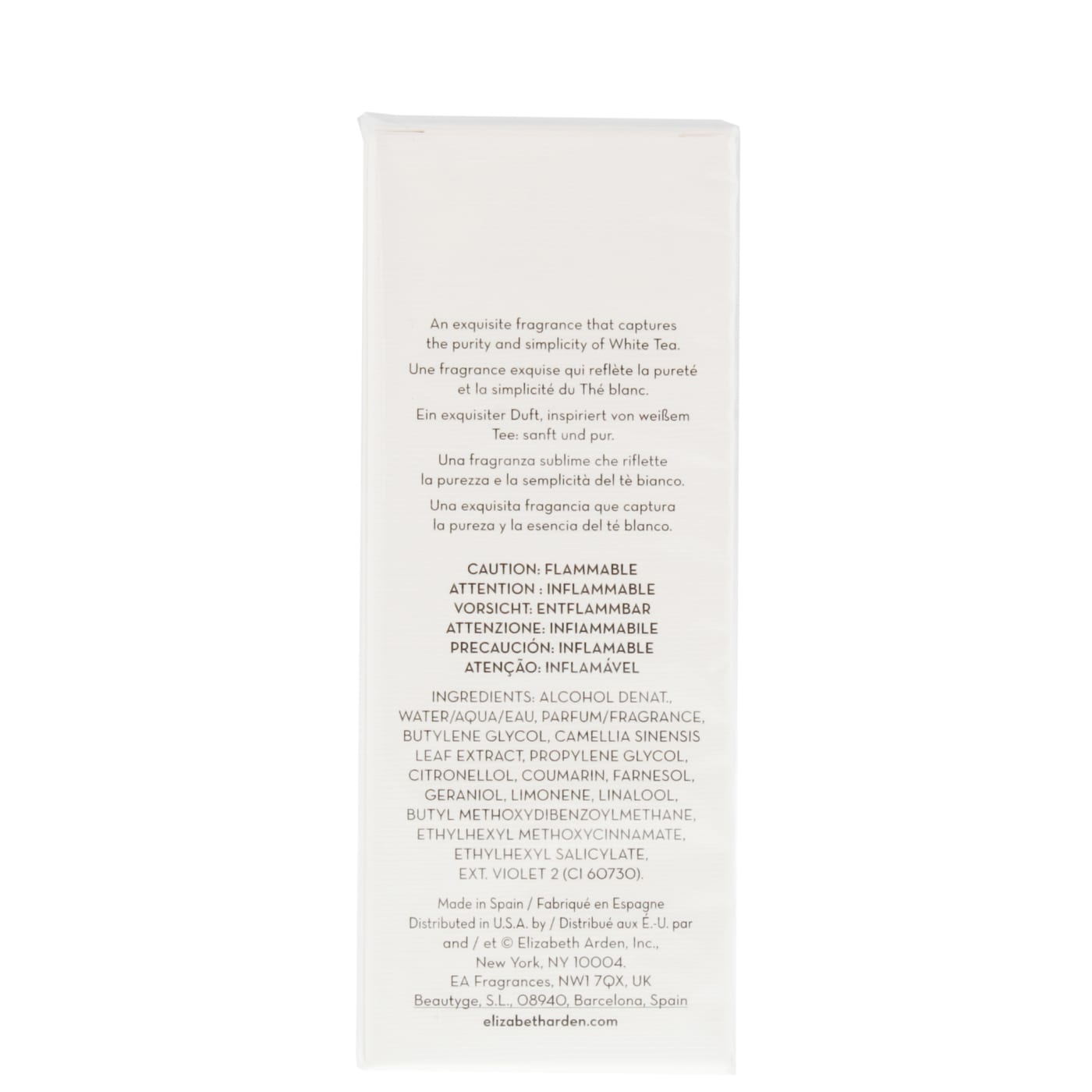 ELIZABETH ARDEN WHITE TEA 50ML EDT SPRAY