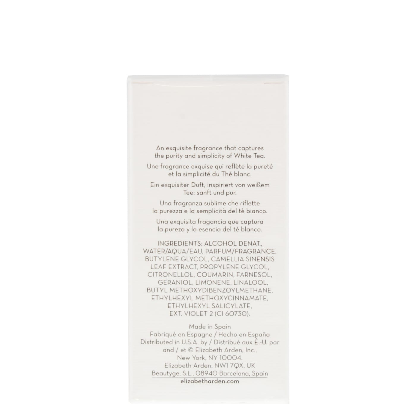E.ARDEN WHITE TEA 30ML EDT SPRAY