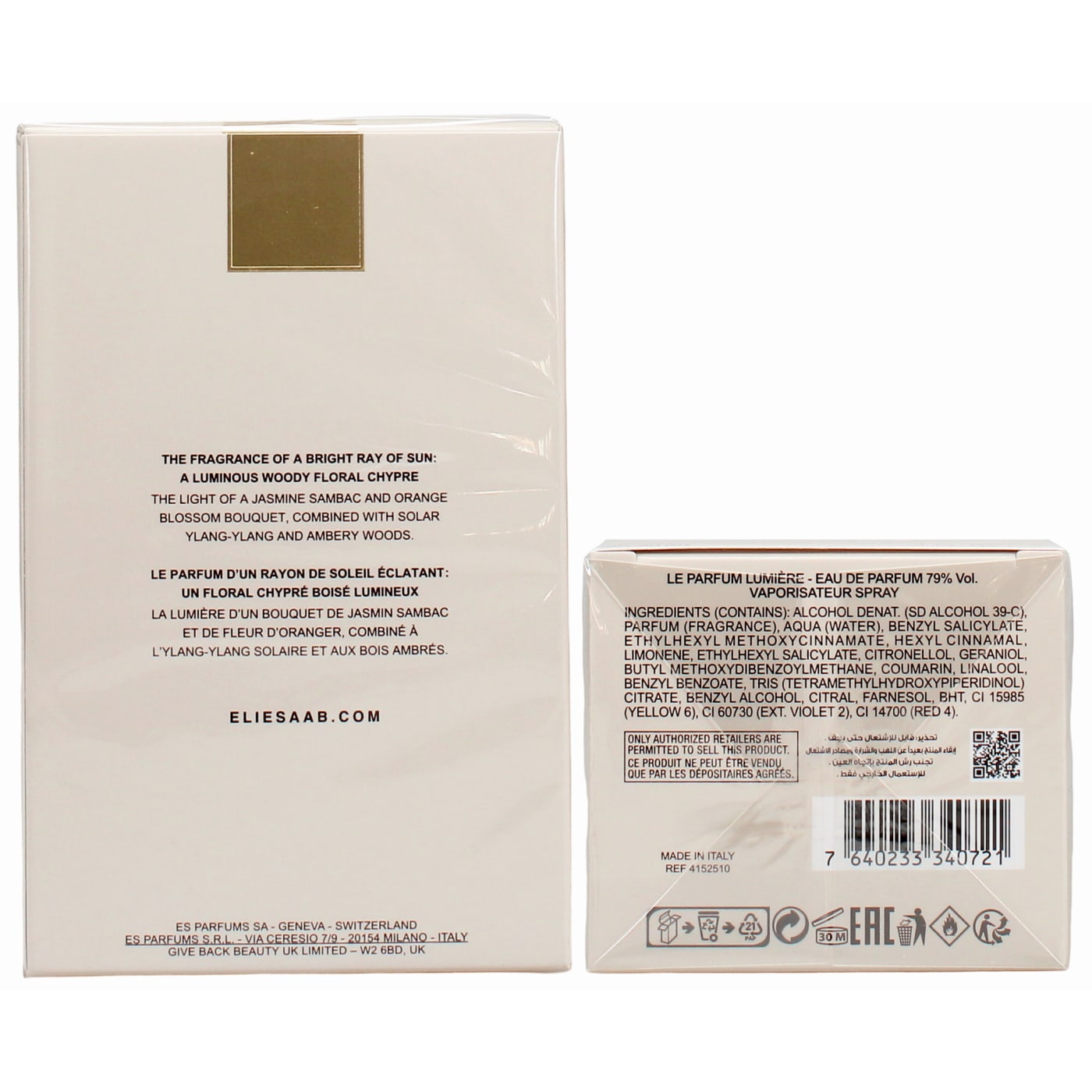 Elie Saab Le Parfum Lumiere 90ml EDP Spray