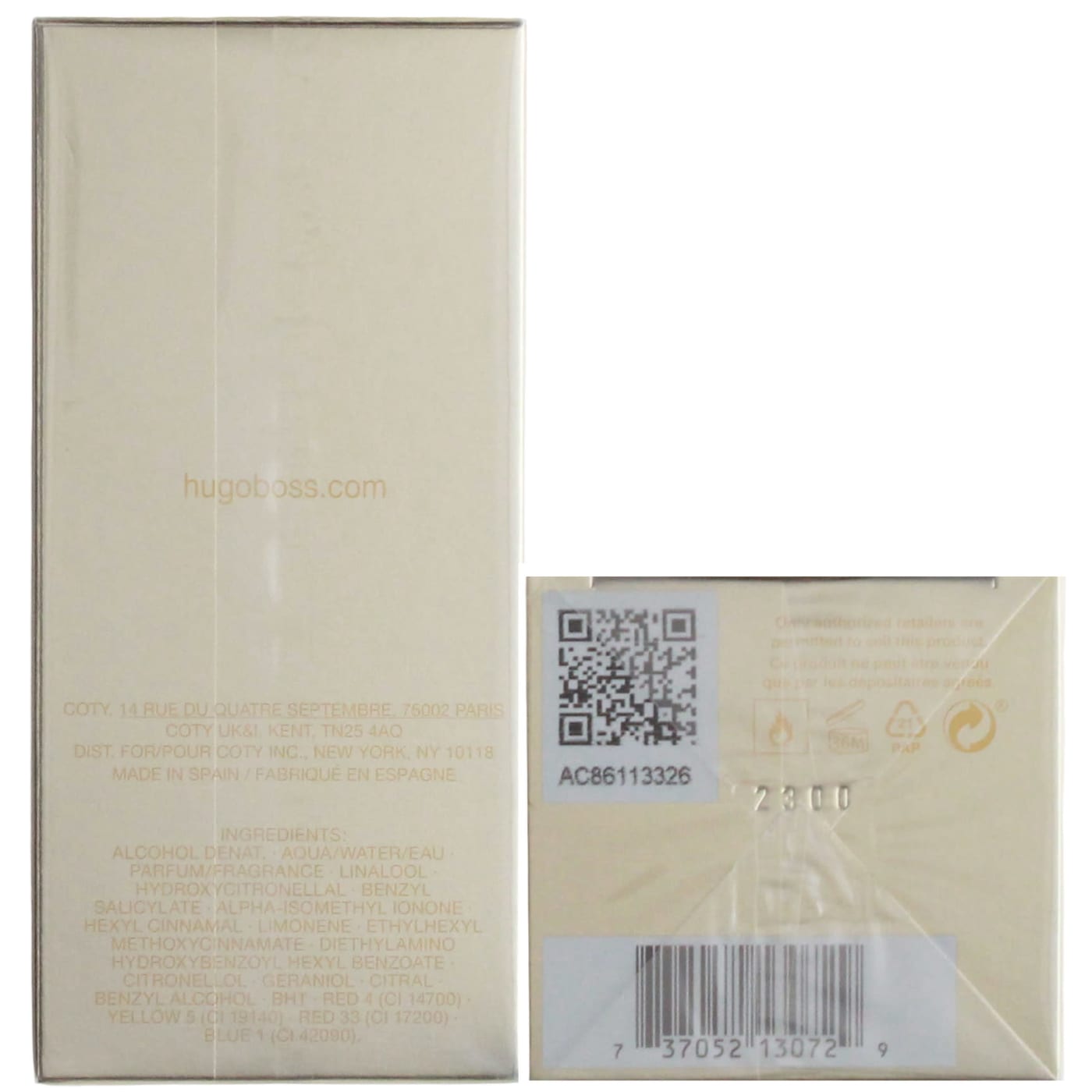 Hugo Boss Xx 100ml EDT Spray