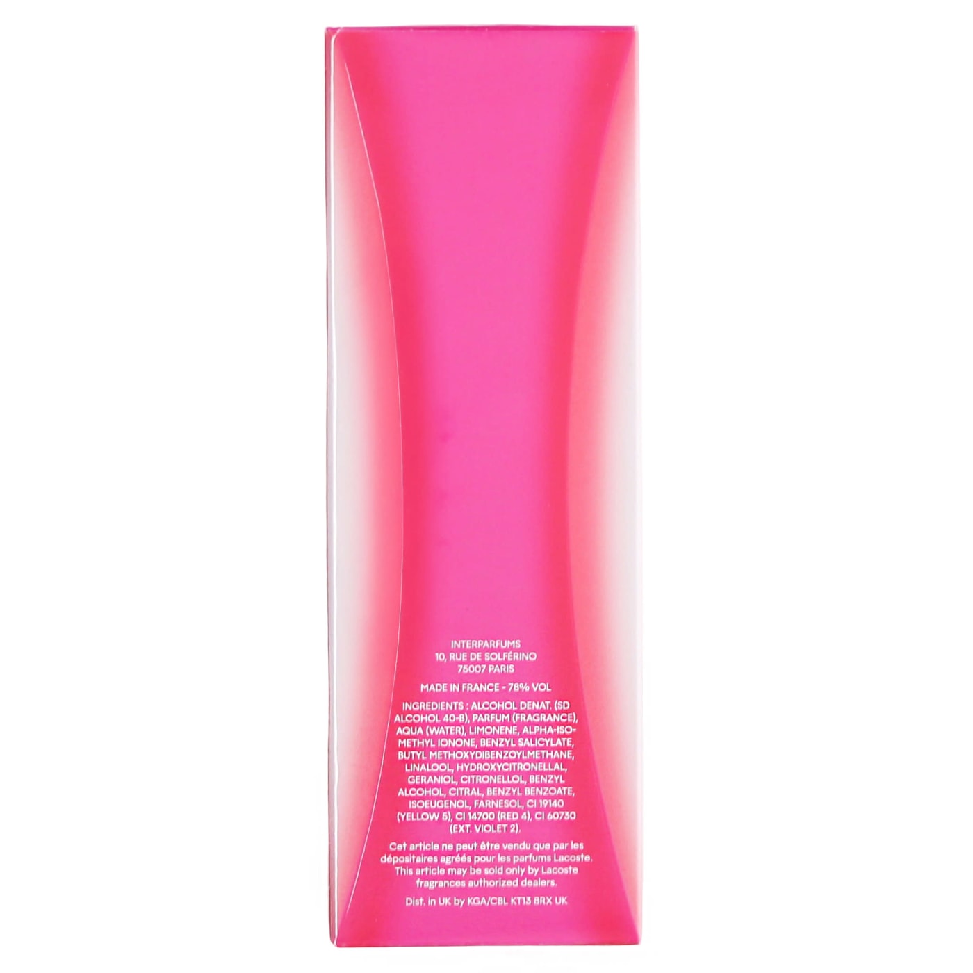 Lacoste Touch Of Pink 50ml EDT Spray