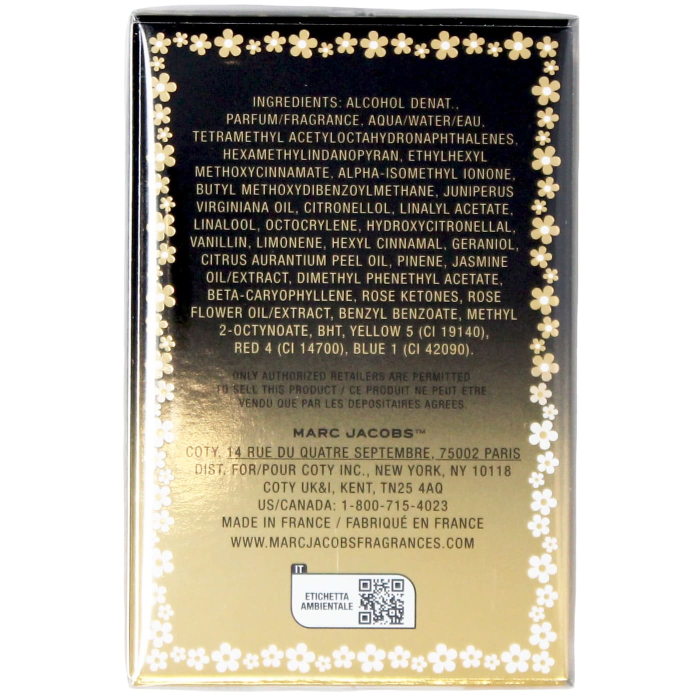 MARC JACOBS DAISY EAU SO INTENSE 30ML EDP SPRAY