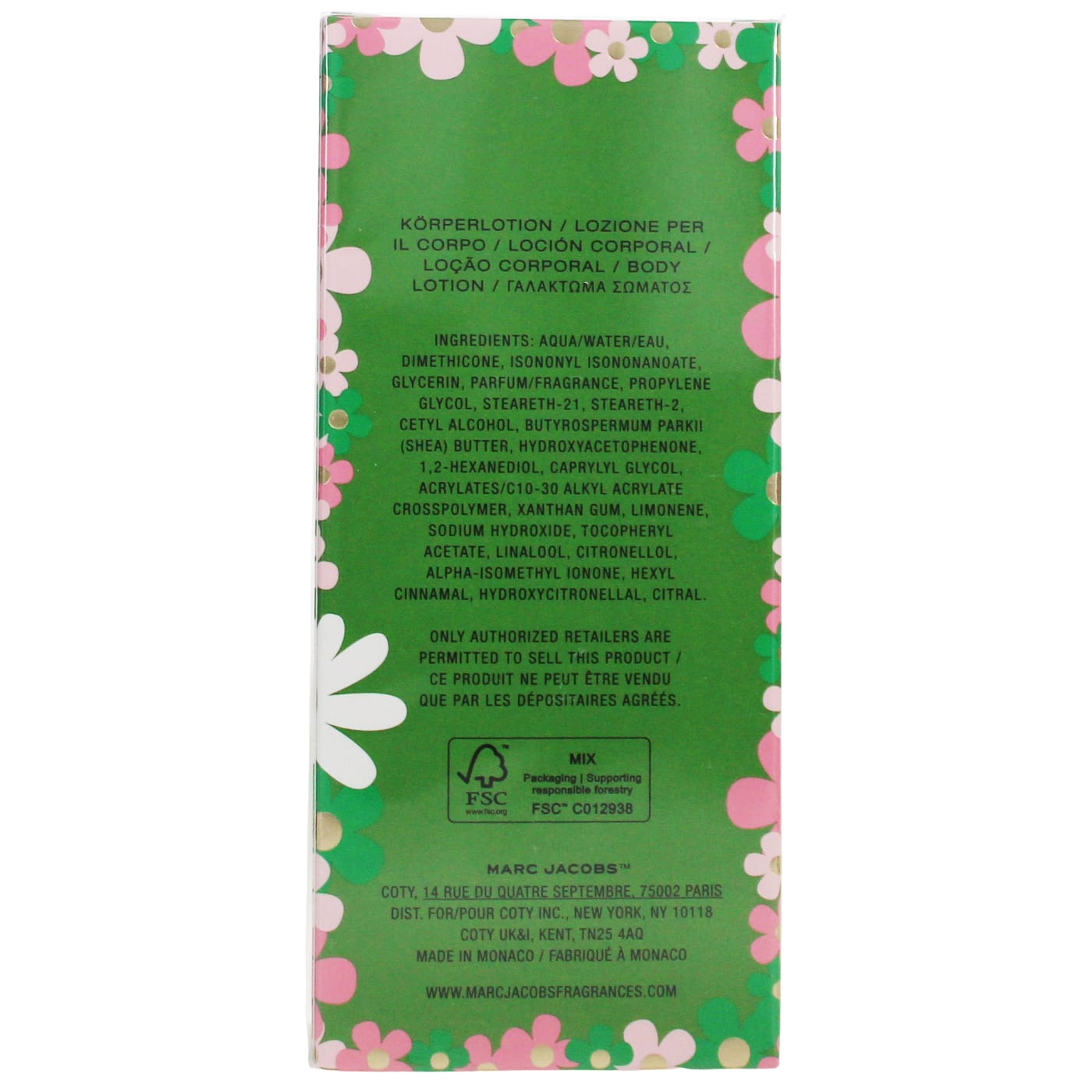 Marc Jacobs 150ml Body Lotion Daisy Wild