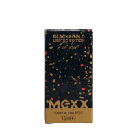 MEXX CITY BLACK&GOLD 15ML EDT SPRAY