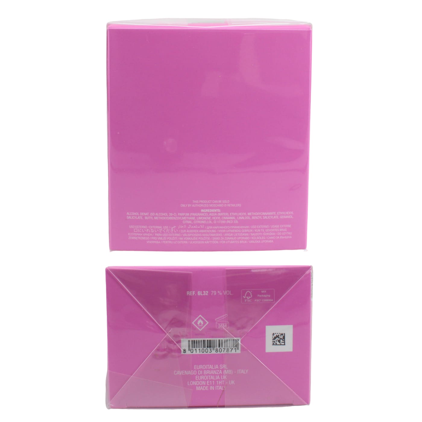 MOSCHINO PINK BOUQUET 100ML EDT SPRAY