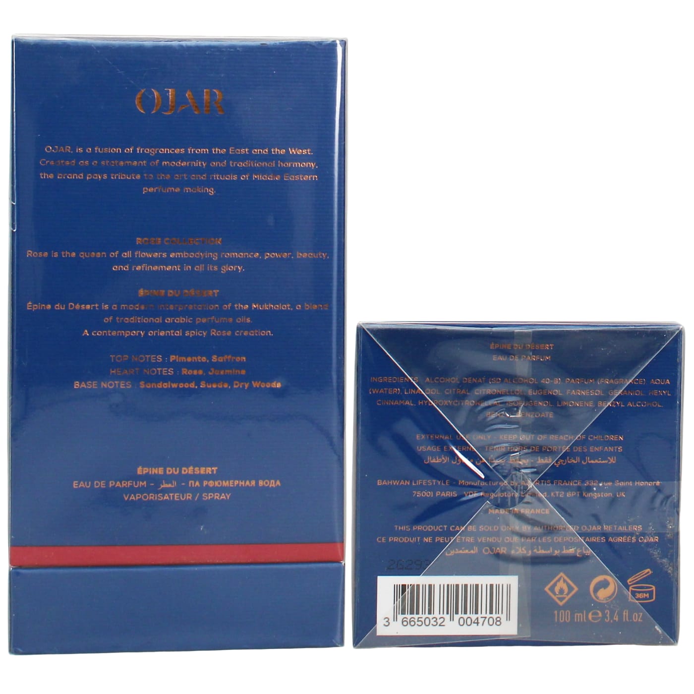 Ojar Epine Du Desert 100ml EDP Spray
