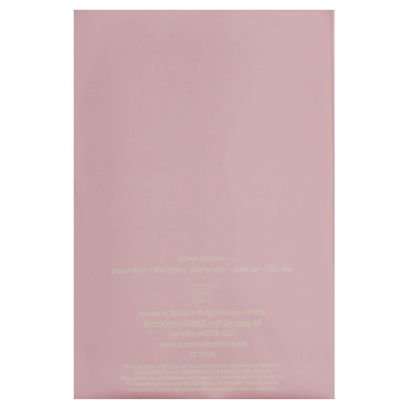 Paco Rabanne Pure Xs Woman 50ml EDP Spray