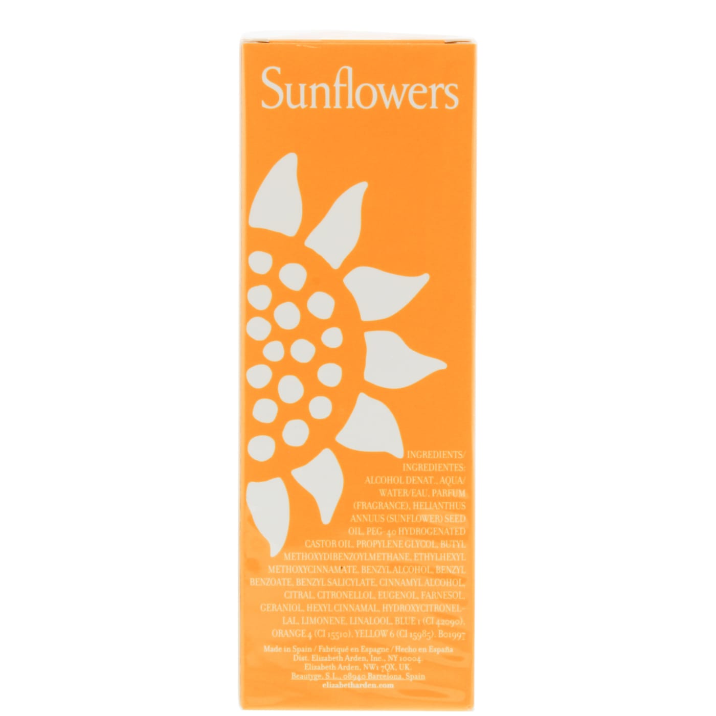 E.ARDEN SUNFLOWERS 50ML EDT SPRAY