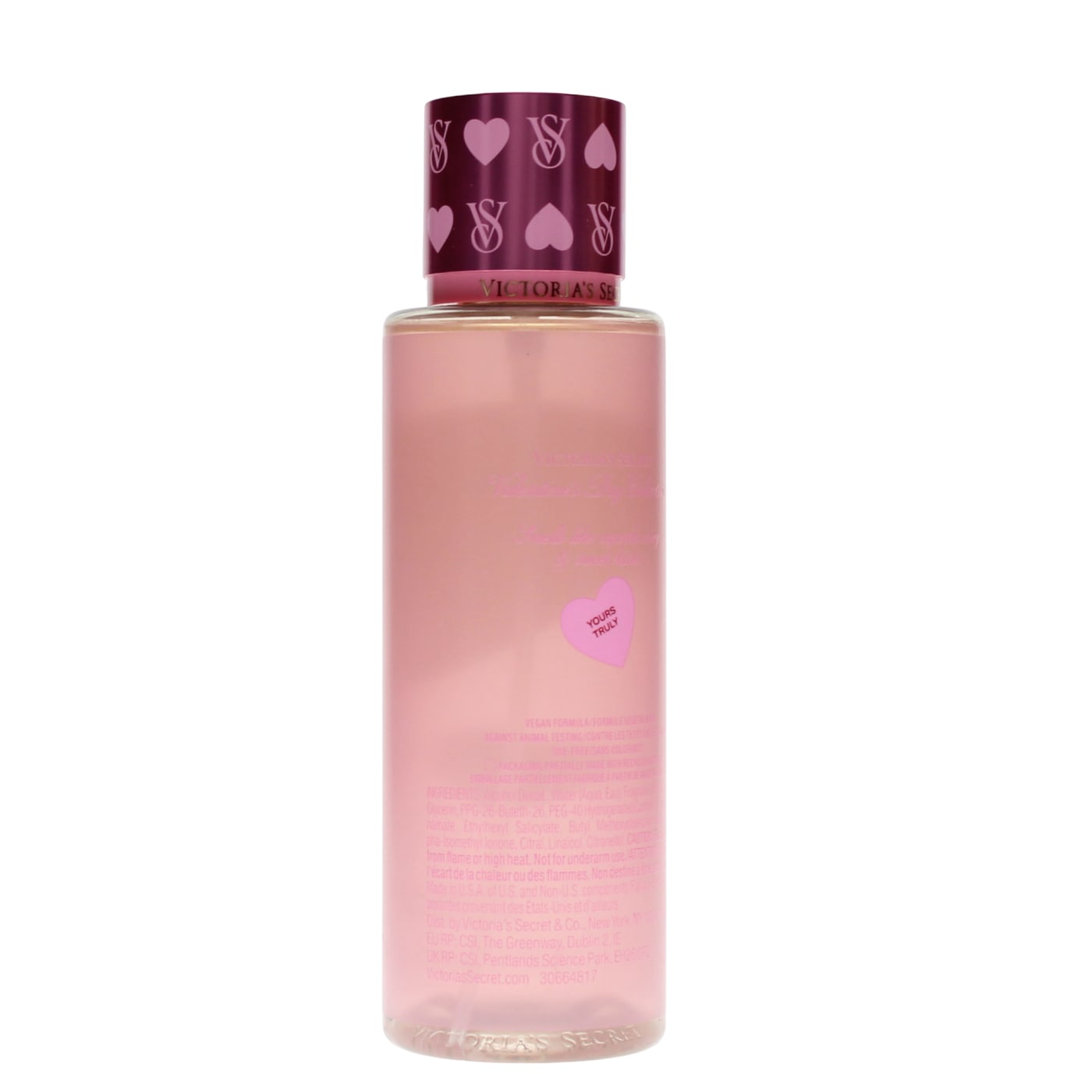 VICTORIA'S SECRET 250ML FRAGRANCE MIST HEARTS & CANDY
