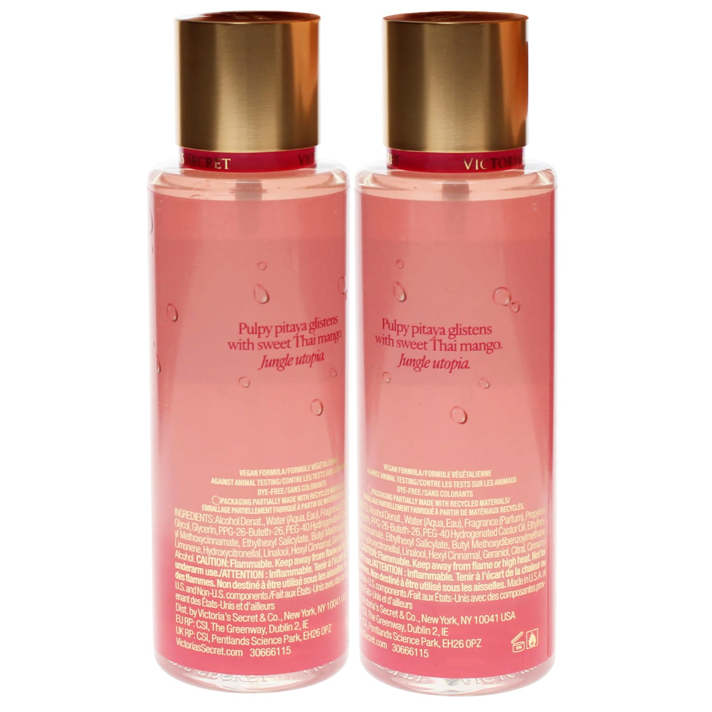 VICTORIA'S SECRET 250ML FRAGRANCE MIST DEWY DRAGONFRUIT NECTAR