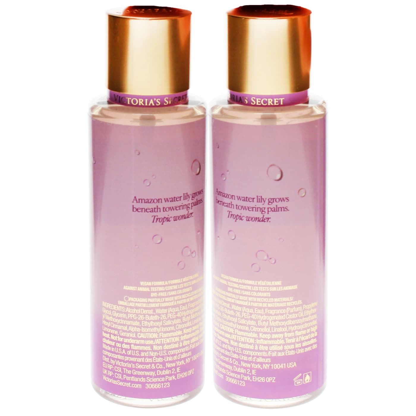 VICTORIA'S SECRET 250ML FRAGRANCE MIST LUSH STARFRUIT LOTUS