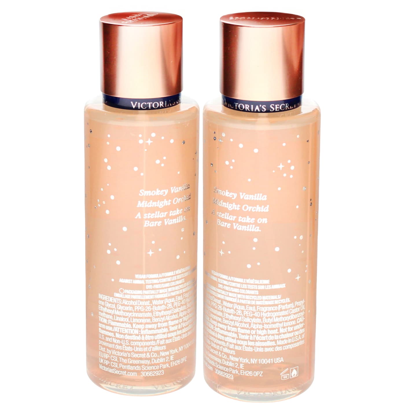 VICTORIA'S SECRET 250ML FRAGRANCE MIST STARLIT BARE VANILLA