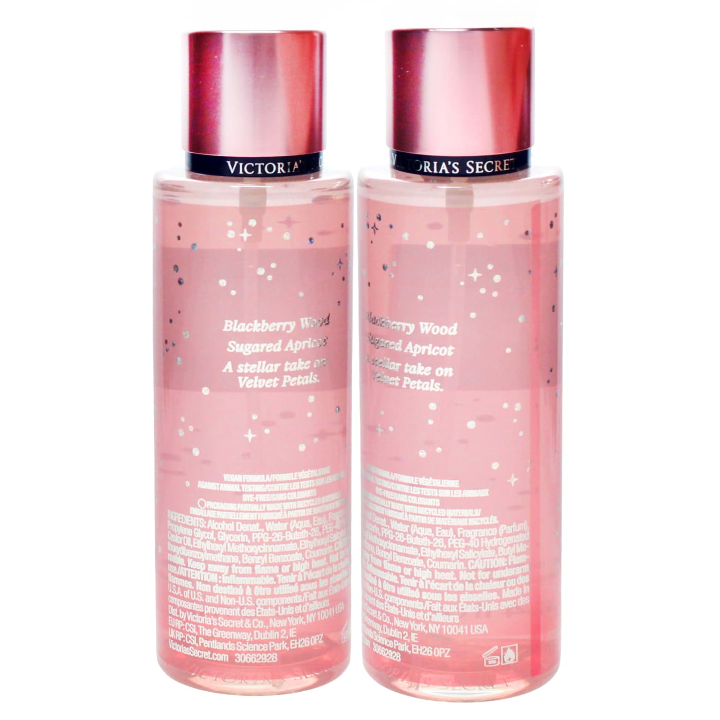 VICTORIA'S SECRET 250ML FRAGRANCE MIST STARLIT VELVET PETALS