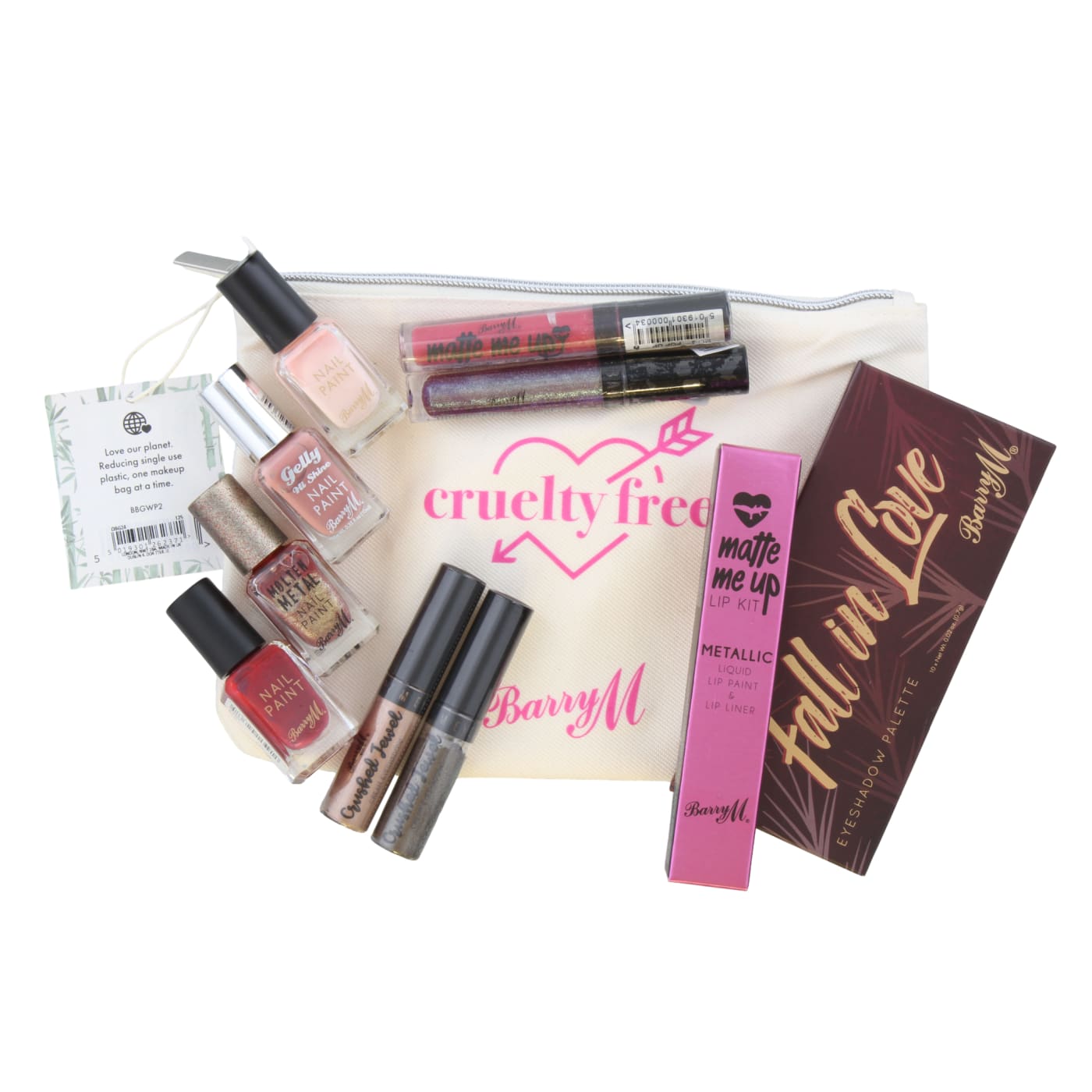 BARRY M CRUELTY FREE GIFT SET 11PCS