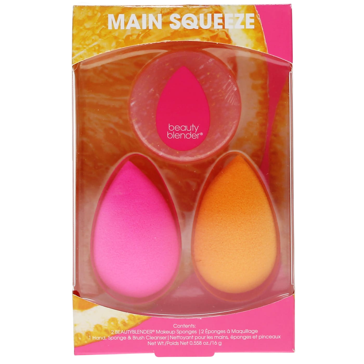 BEAUTY BLENDER MAIN SQUEEZE 3 PC SET