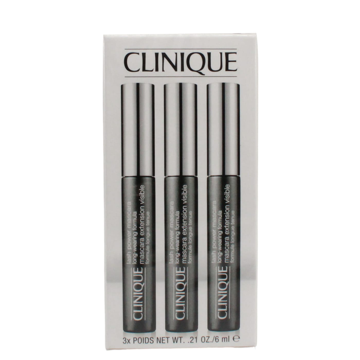 CLINIQUE 18ML LASH POWER MASC 3PC
