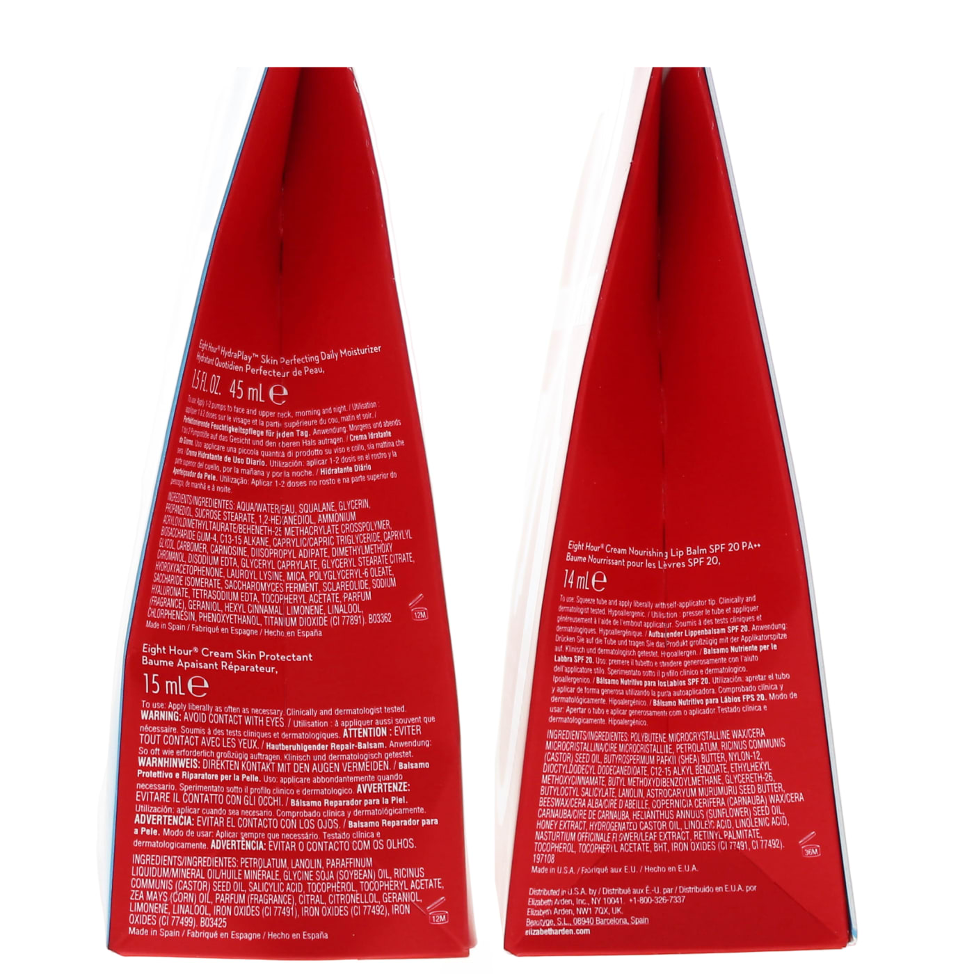 ELIZABETH ARDEN EIGHT HOUR HYDRAPLAY STARTER KIT 3PC (45ML DAILY MOISTURISER, 15ML CREAM SKIN PROTECTANT & 15ML LIP BALM)