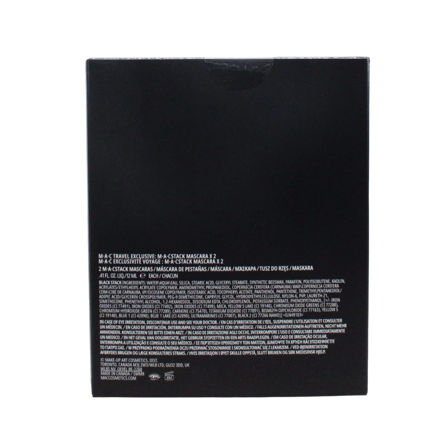 MAC MACSTACK MASCARA SET 2PC