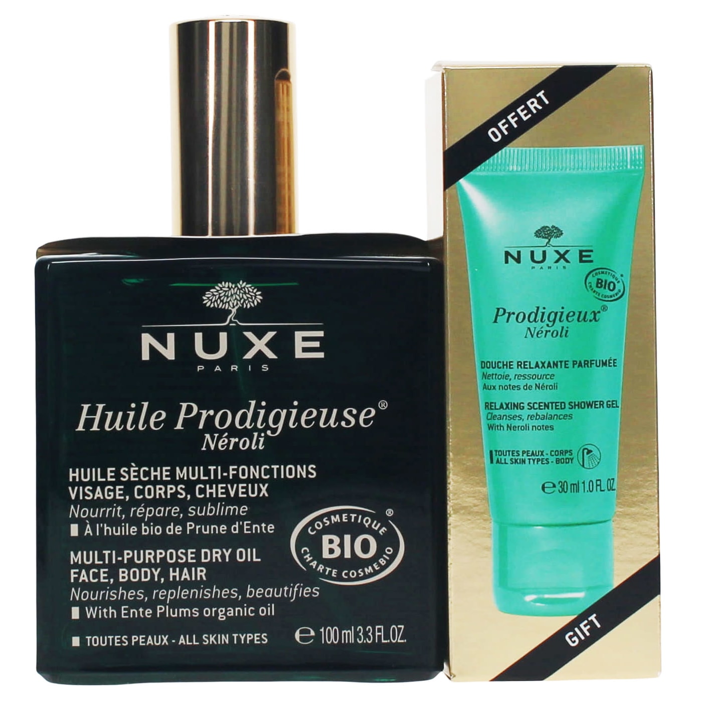 NUXE PRODIGIEUSSE NEROLI 100ML SET 2PCS